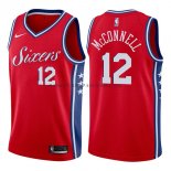 Maillot Philadelphia 76ers T.j. Mcconnell Statehombret 2017-18 R