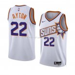 Maillot Phoenix Suns Deandre Ayton NO 22 Association 2023-24 Blanc