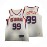 Maillot Phoenix Suns Jae Crowder NO 99 Association Authentique Blanc