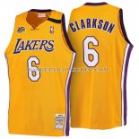 Maillot Retro 1999-00 Los Angeles Lakers Clarkson Jaune