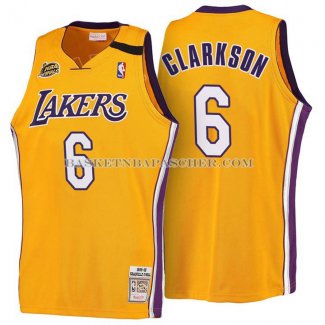 Maillot Retro 1999-00 Los Angeles Lakers Clarkson Jaune