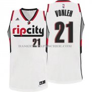 Maillot Rip City Portland Trail Blazers Vonleh Blanc