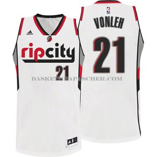 Maillot Rip City Portland Trail Blazers Vonleh Blanc
