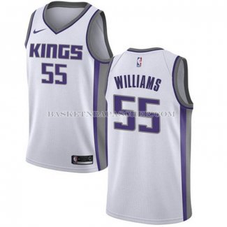 Maillot Sacramento Kings Jason Williams NO 55 Association 2019-20 Blanc