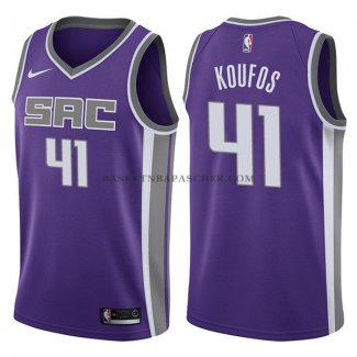 Maillot Sacramento Kings Kosta Koufos Icon 2017-18 Volet