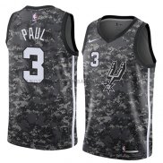 Maillot San Antonio Spurs Brandon Paul Ciudad 2018 Gris