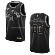 Maillot San Antonio Spurs Personnalise Classic 2022-23 Noir