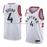 Maillot Toronto Raptors Lorenzo Brown Association 2018 Blanc