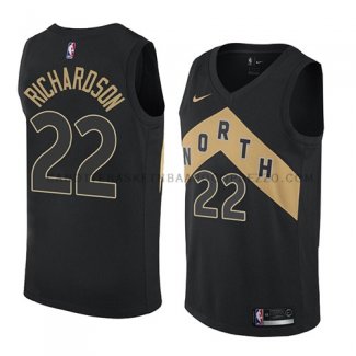 Maillot Toronto Raptors Malachi Richardson Ciudad 2018 Noir