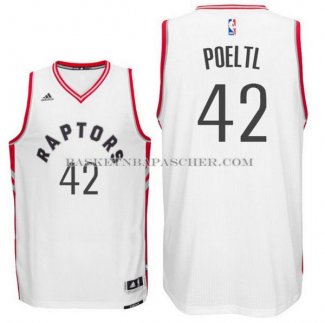 Maillot Toronto Raptors Poeltl Blanc