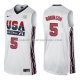 Maillot USA 1992 Robinson Blanc