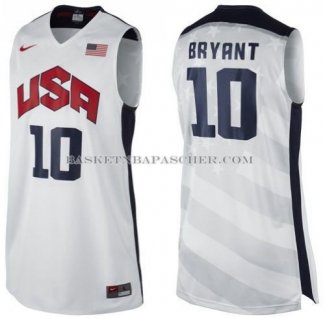 Maillot USA 2012 Bryant Blanc