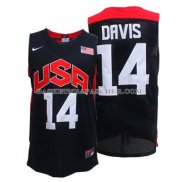 Maillot USA 2012 Davis Noir