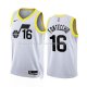 Maillot Utah Jazz Simone Fontecchio NO 16 Association 2022-23 Blanc