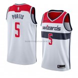 Maillot Washington Wizards Bobby Portis Association 2018 Blanc Maillot Washington Wizards Bobby Portis Association 2018 Blanc