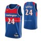 Maillot Washington Wizards Corey Kispert NO 24 Ville 2021-22 Bleu