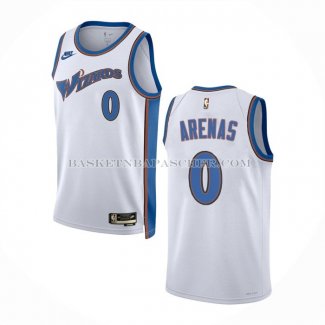 Maillot Washington Wizards Gilbert Arenas NO 0 Classic 2022-23 Blanc