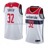 Maillot Washington Wizards Jeff Green Association 2018 Blanc Maillot Washington Wizards Jeff Green Association 2018 Blanc