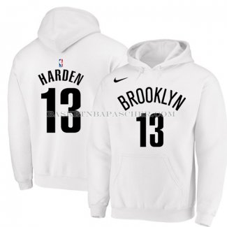 Veste a Capuche Brooklyn Nets James Harden Blanc