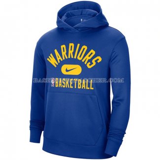 Veste a Capuche Golden State Warriors Performance Practice 2021-22 Bleu