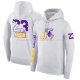 Veste a Capuche Los Angeles Lakers LeBron James Blanc