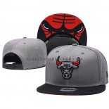 Casquette Chicago Bulls 9FIFTY Snapback Gris Noir Rouge