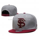 Casquette Florida State 9FIFTY Snapback Rouge Gris