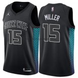 Hornets Charlotte Hornets Miller Ciudad 2017-18 Noir