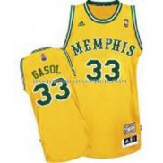 Maillot ABA Memphis Grizzlies Gasol Jaune