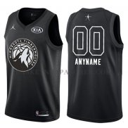 Maillot All Star 2018 Minnesota Timberwolves Nike Personnalise Noir