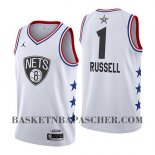 Maillot All Star 2019 Brooklyn Nets Dangelo Russell Blanc