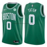 Maillot Authentique Boston Celtics Tatum 2017-18 Vert