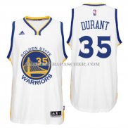 Maillot Authentique Golden State Warriors Durant Blanc