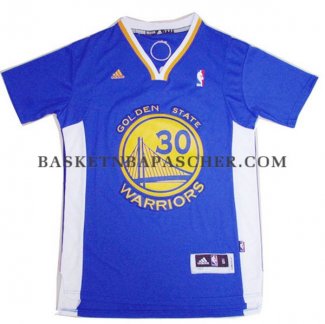 Maillot Authentique Manche Courte Golden State Warriors Curry Bl