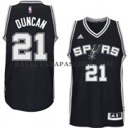 Maillot Authentique San Antonio Spurs Duncan Noir