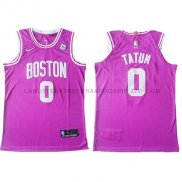 Maillot Boston Celtics Jayson Tatum Authentique Rosa