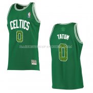 Maillot Boston Celtics Jayson Tatum NO 0 Snakeskin Hardwood Classics 2021 Vert