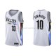 Maillot Brooklyn Nets Ben Simmons NO 10 Ville 2022-23 Blanc
