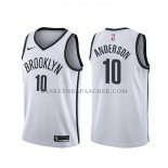 Maillot Brooklyn Nets Justin Anderson Association Blanc Maillot Brooklyn Nets Justin Anderson Association Blanc