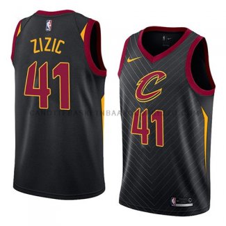 Maillot Cleveland Cavaliers Ante Zizic Statement 2018 Noir