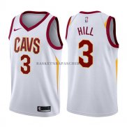 Maillot Cleveland Cavaliers George Hill Association 2017-18 Blan