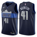 Maillot Dallas Mavericks Dirk Nowitzki Statement 2017-18 Bleu