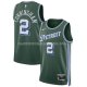 Maillot Detroit Pistons Cade Cunningham NO 2 Ville 2022-23 Vert