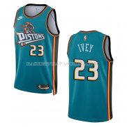 Maillot Detroit Pistons Jaden Ivey NO 23 Classic 2022-23 Vert