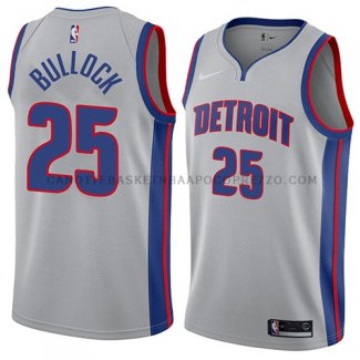 Maillot Detroit Pistons Reggie Bullock Statement 2018 Gris