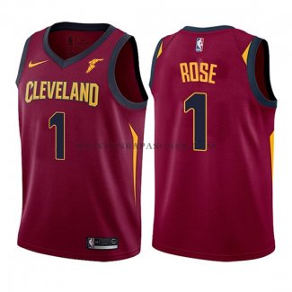 Maillot Enfant Cleveland Cavaliers Derrick Rose Icon 2017-18 Rou