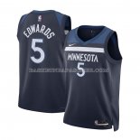 Maillot Enfant Minnesota Timberwolves Anthony Edwards Icon Bleu