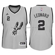 Maillot Enfant San Antonio Spurs Leonard 2016 Gris