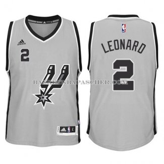 Maillot Enfant San Antonio Spurs Leonard 2016 Gris