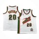 Maillot Enfant Seattle Supersonics Gary Payton NO 20 Historic Retro Blanc